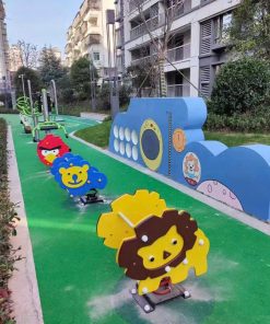 Đồ Chơi Nhạc Lắc Ngựa Lò Xo - Vui Chơi Ngoài Trời Cho Bé